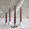 Beeswax Dinner Candles 18cm